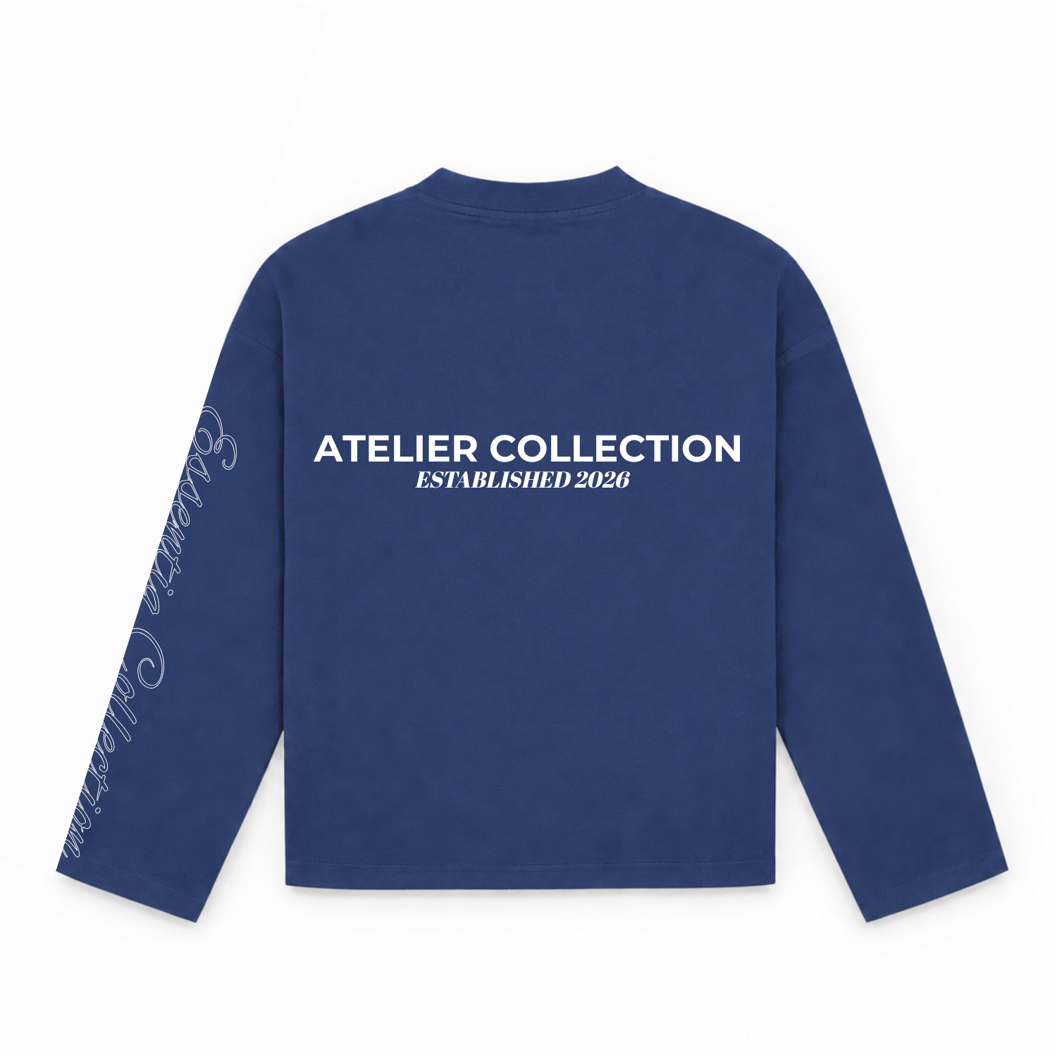 104004 BLAUW/WIT LONGSLEEVE