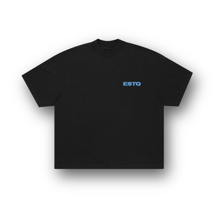 202001 SCHWARZ/BLAU T-SHIRT