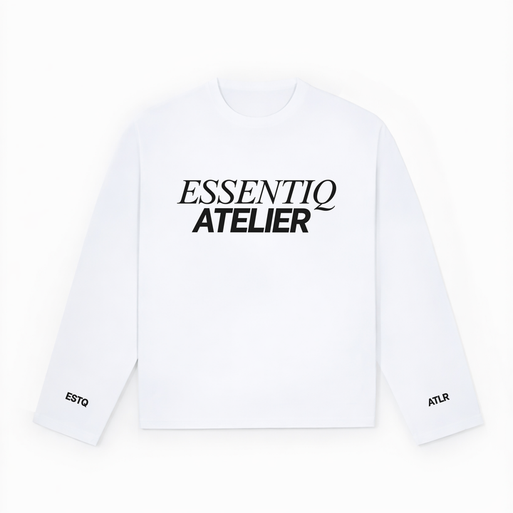 101003 WEISS/SCHWARZES LONGSLEEVE