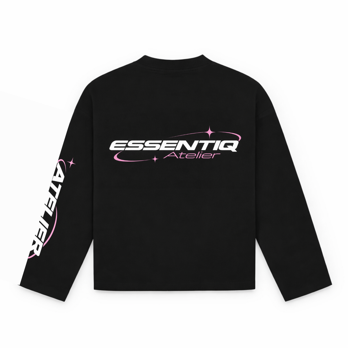105001 ZWART/ROZE LONGSLEEVE