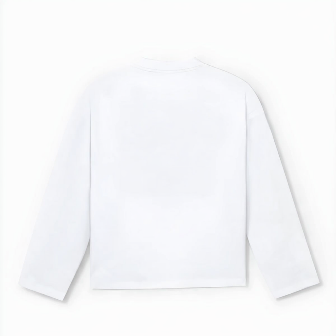 101003 WEISS/SCHWARZES LONGSLEEVE