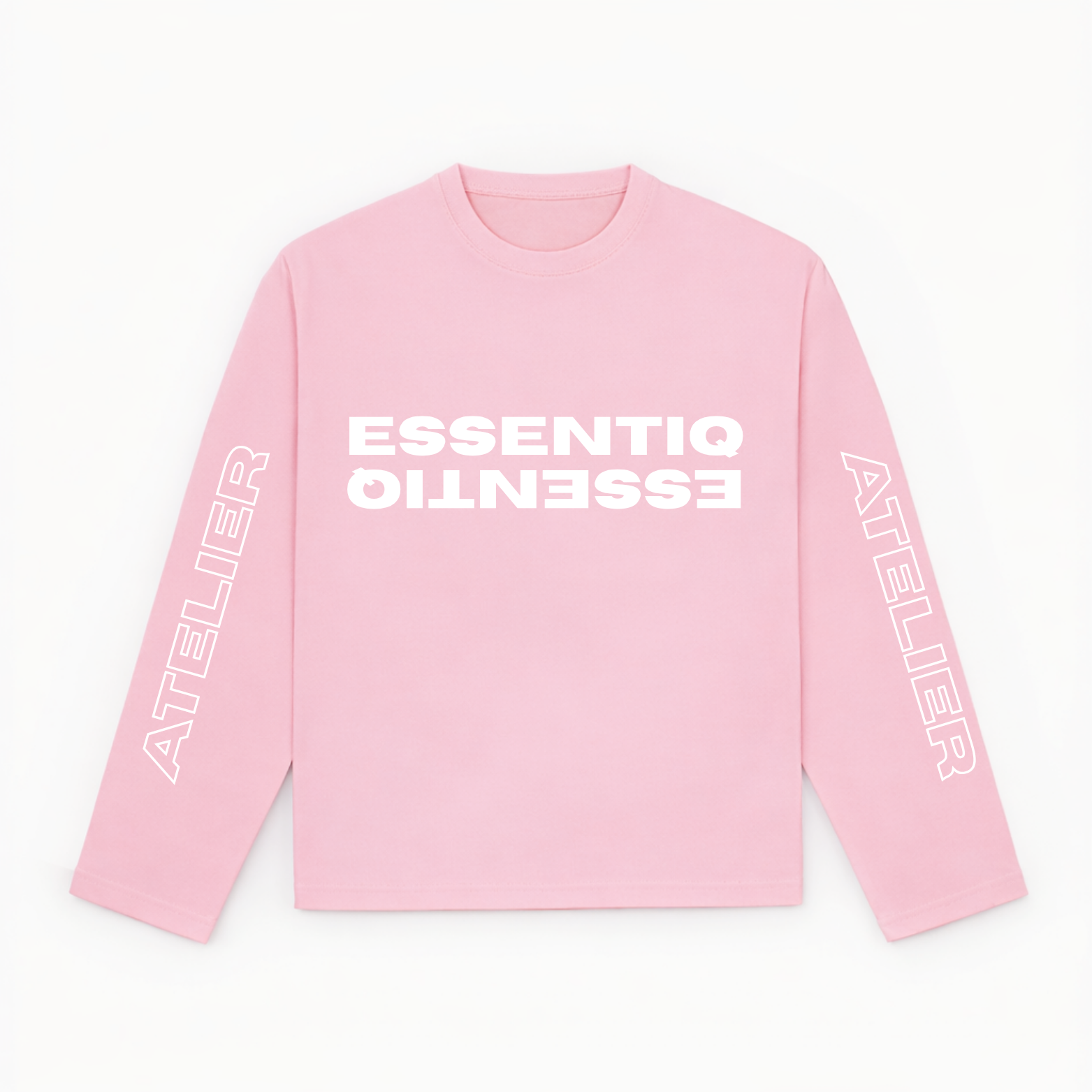 301002 ROZE/WIT LONGSLEEVE