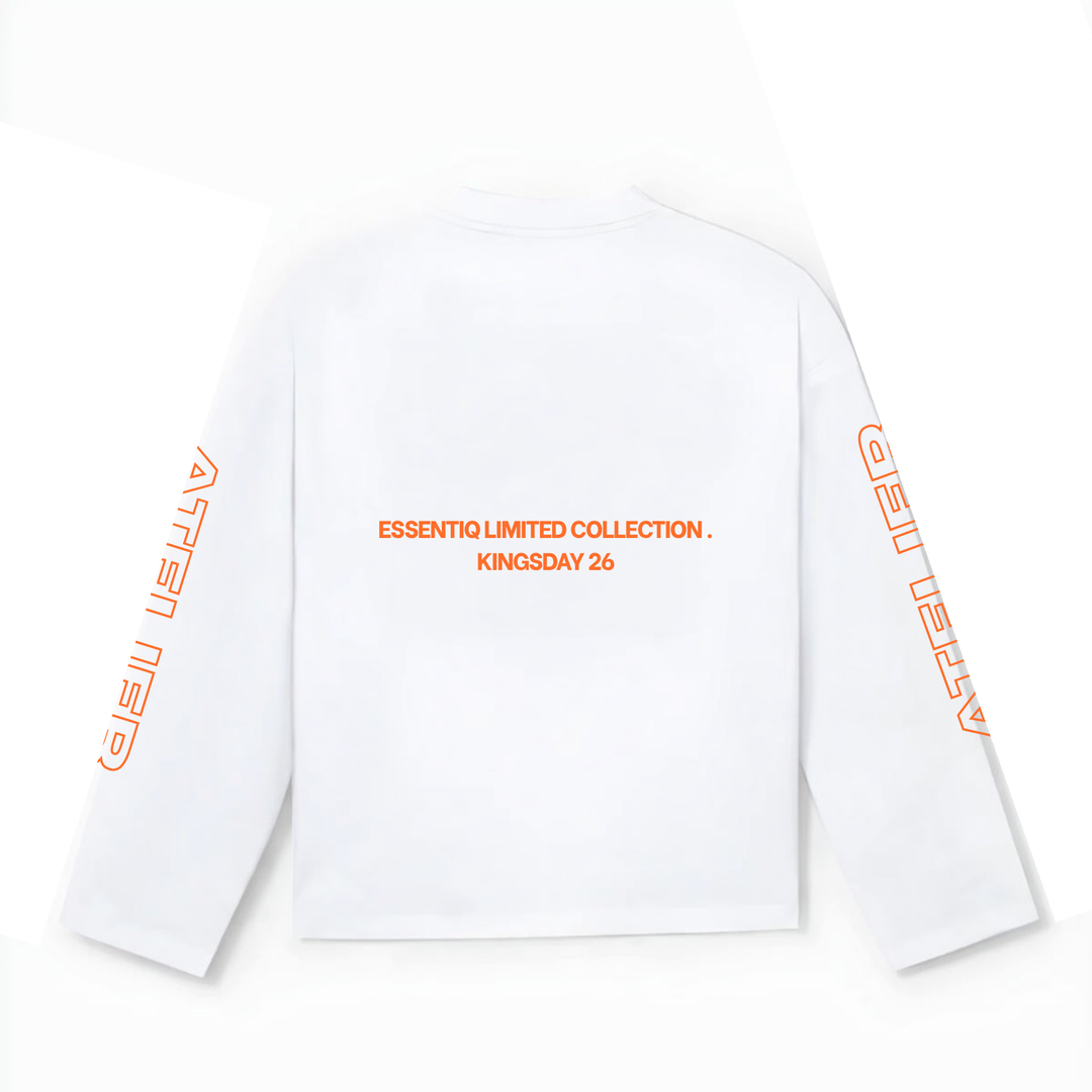 201002 WEISS/ORANGE LONGSLEEVE