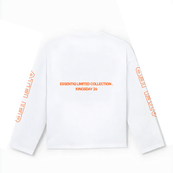 201002 WEISS/ORANGE LONGSLEEVE